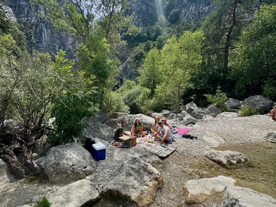 Optional Picnic by the Verdon River