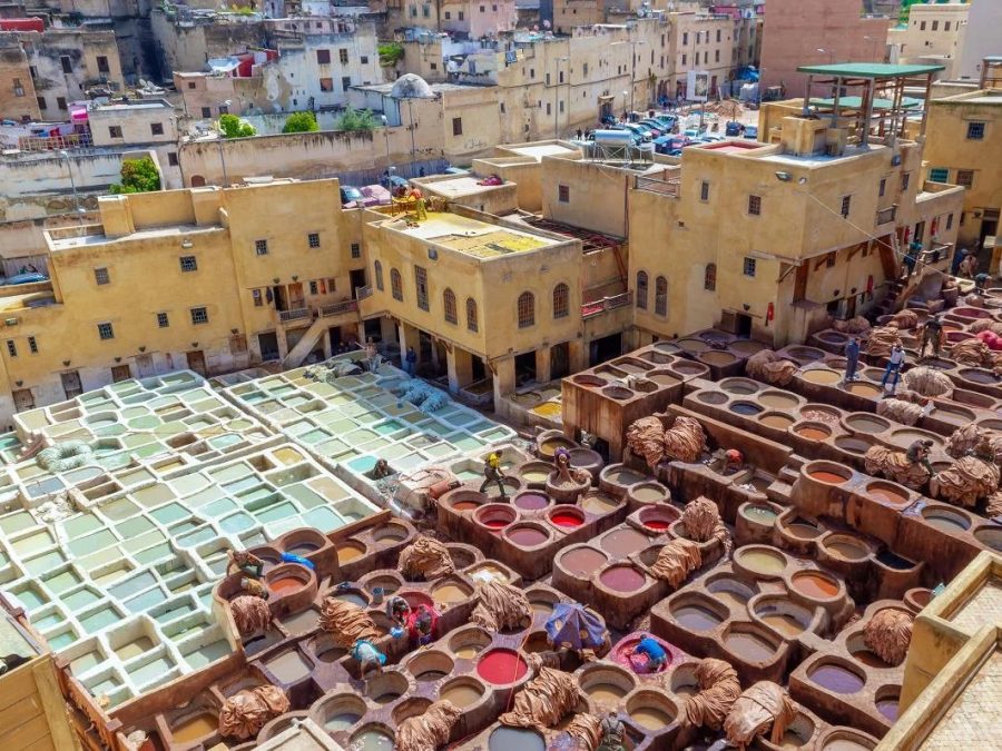 Fes - medina, tanneries and a cooking class