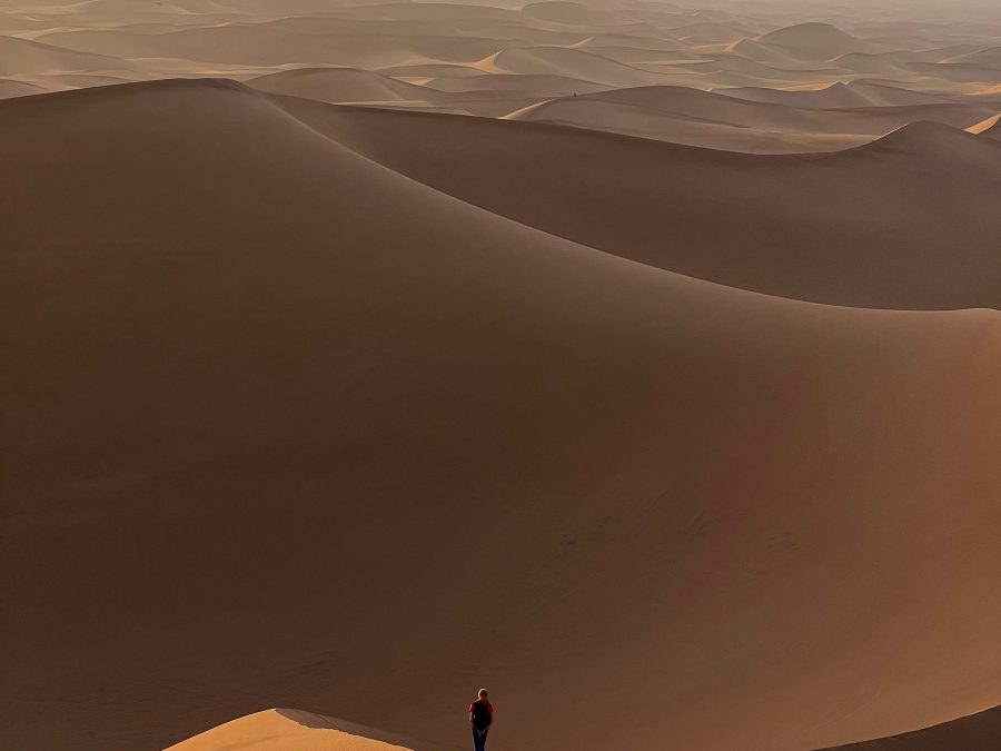 Desert camp - first night